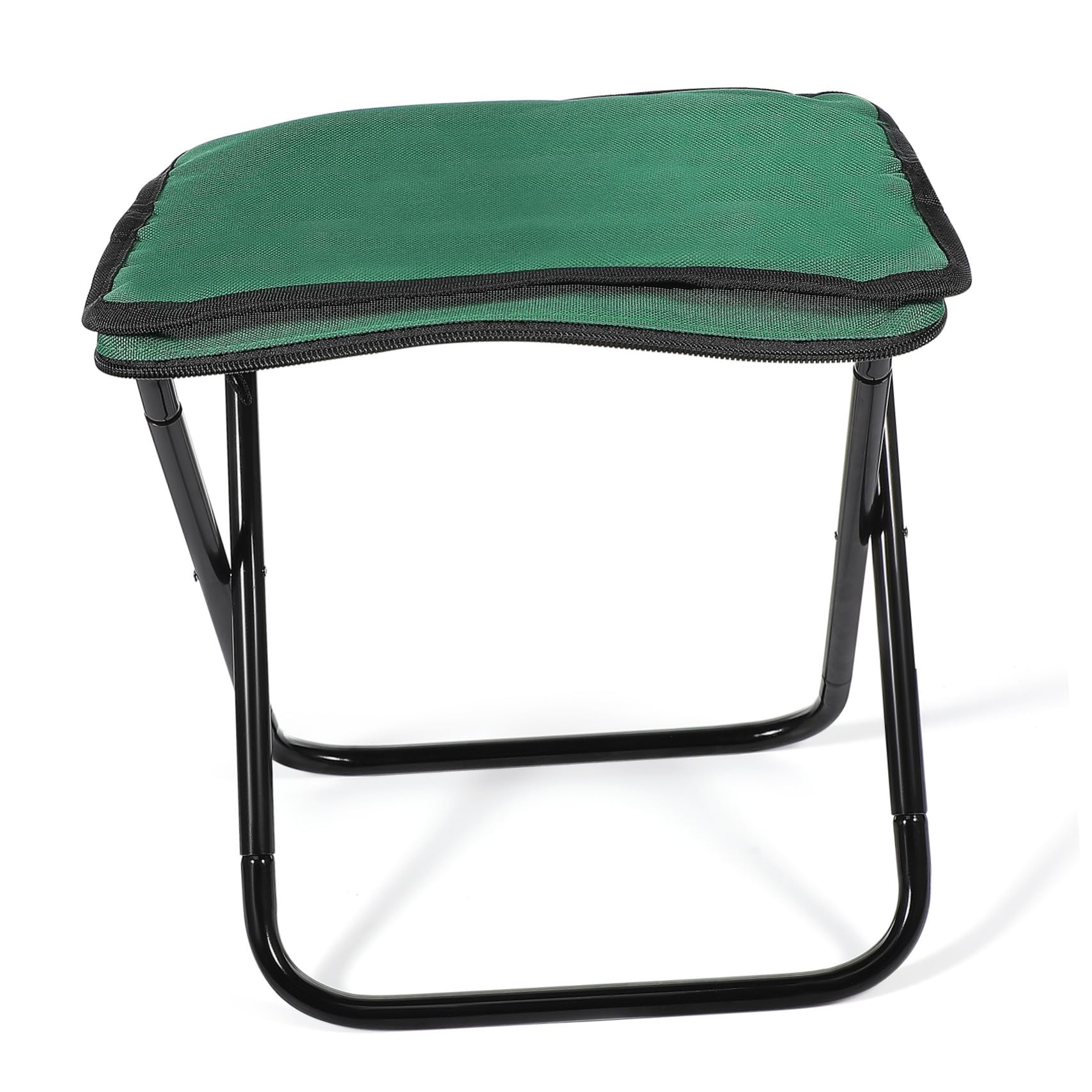 Toddmomy Sgabello Pieghevole da Campeggio Leggero in Alluminio Sedia Portatile Ergonomica per Pesca Giardinaggio Picnic e Outdoor e Facile da Trasportare