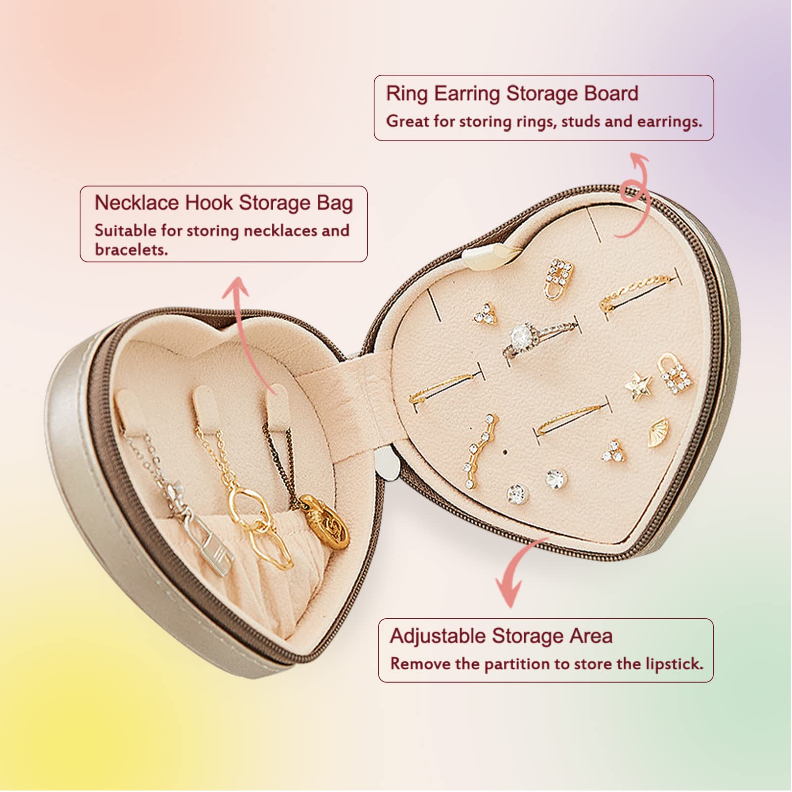 Boîte à Bijoux Personnalisée Pour Femmes Et Filles - Boîte à Bijoux