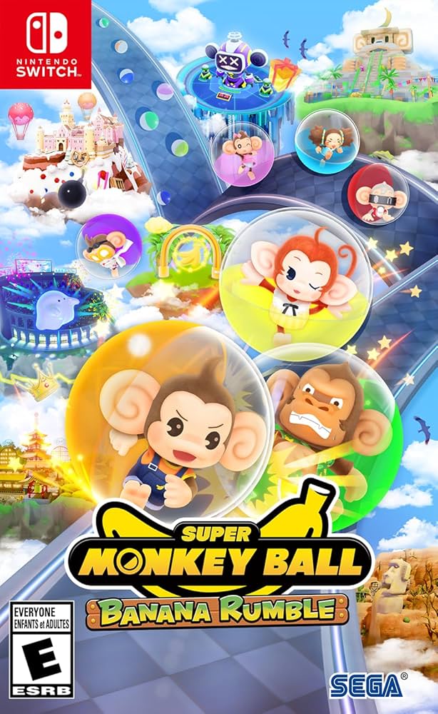 Nintendo Switch 3bsLL Amazon.com: Super Monkey Ball Banana Rumble: Launch Edition
