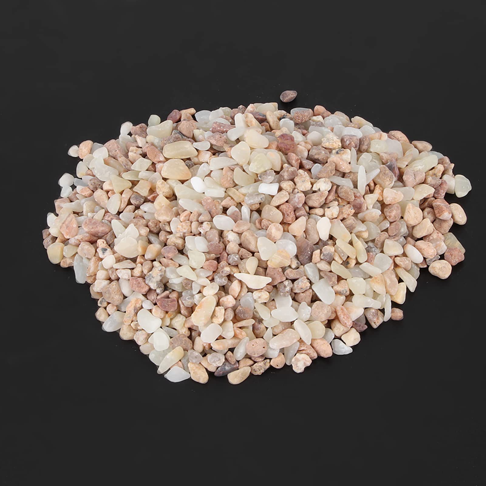 Aquarium Gravel, Sandstone Decoration Crystal Sand Fish L Decorative Sands Irregular Shaped Ornament Landscape DIY Accessories Rocks Suitable for Water and Saltwater