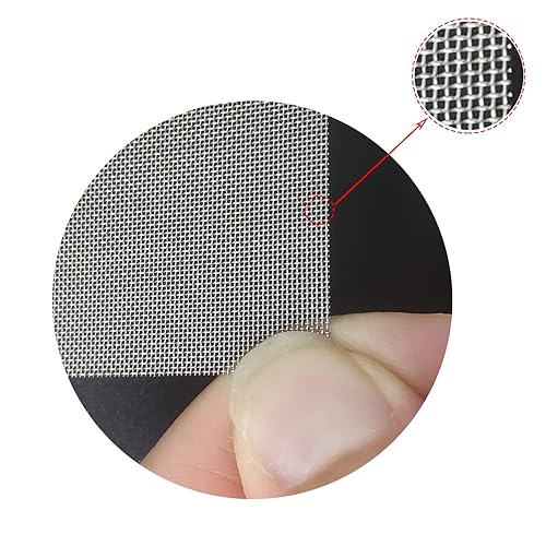 Miniatura 2 de Pantalla de acero inoxidable 304, pantalla de malla de acero inoxidable 50 de 19.6 pulgadas x 8 pies (19.7 in x 96.1 in), diámetro del alambre de