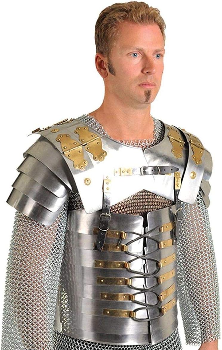 Roman Segmenta Lorica Breastplate In Steel