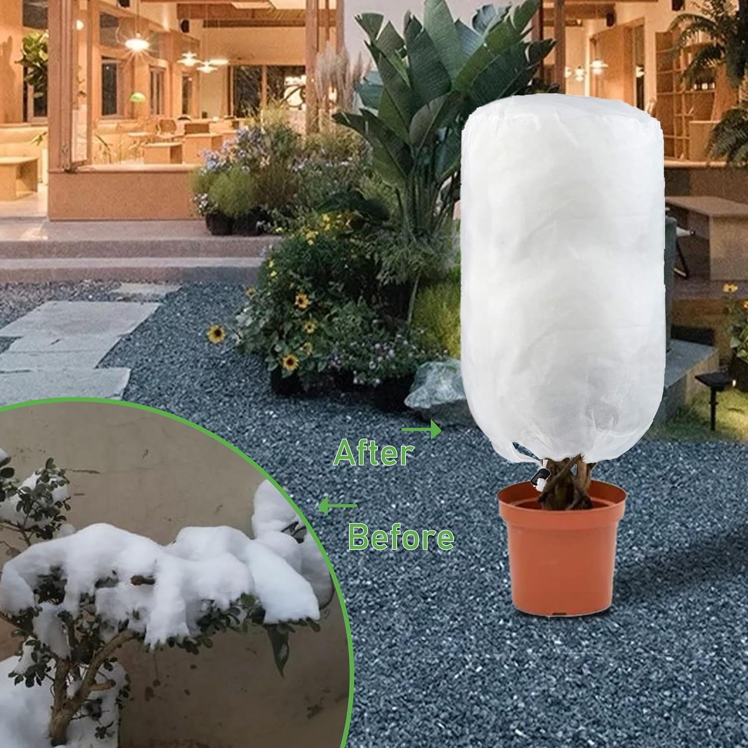 Couverture D'hiver Pour Plantes,tissu Non Tissé Antigel,couverture De Protection Contre Le Gel,tissu De Protection Pour Semis,fournitures Chaudes D'extérieur - Type 40GSM-Plants Cover-3x6m | Rakuten