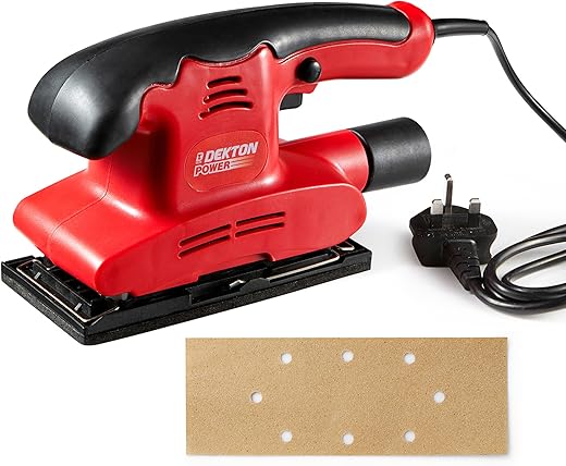 Dekton Full Size Sander - High Performance Electric Sander| 150W Motor| Adjustable...