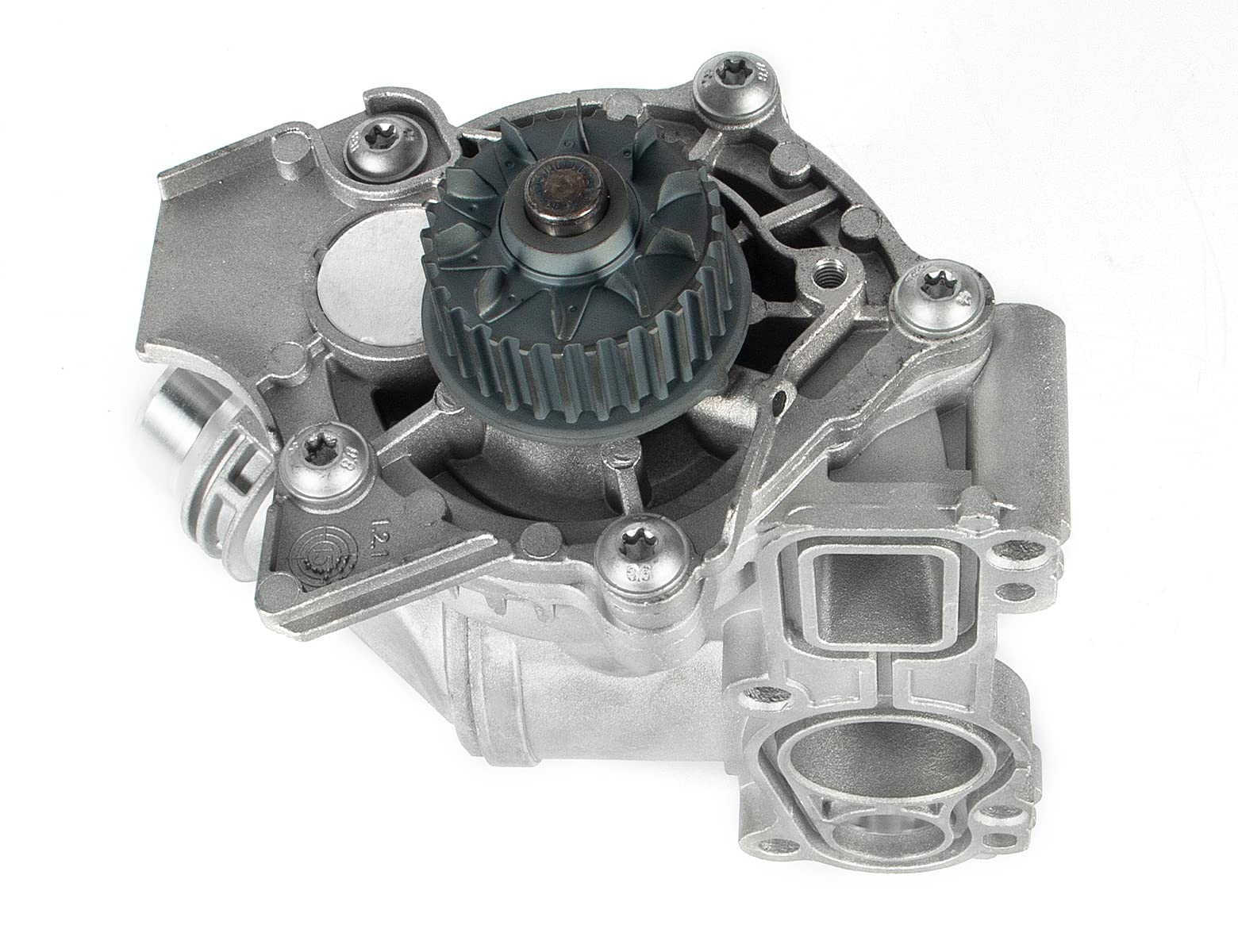 loosoo Aluminum Electric Engine Water Pump Automotive Assembly Compatible with Audi A3 A4 A5 A6 Q3 Q5 TT VW Beetle CC Eos GTI Jetta Passat Tiguan, Replace # 06H121026AB 06H121026CQ 06H121026DD