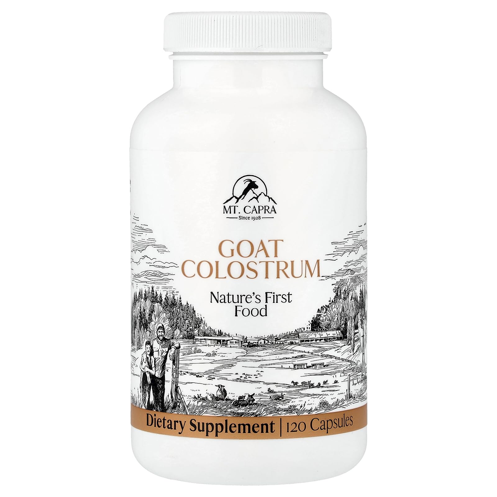 Mt Capra Capra First Milk Goat First Milk 120 Tablets