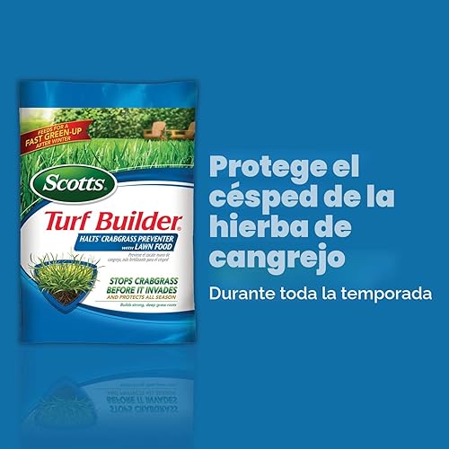 Miniatura 3 de Scotts Turf Builder fertilizante para césped - Con repelente para crabgrass HALTS