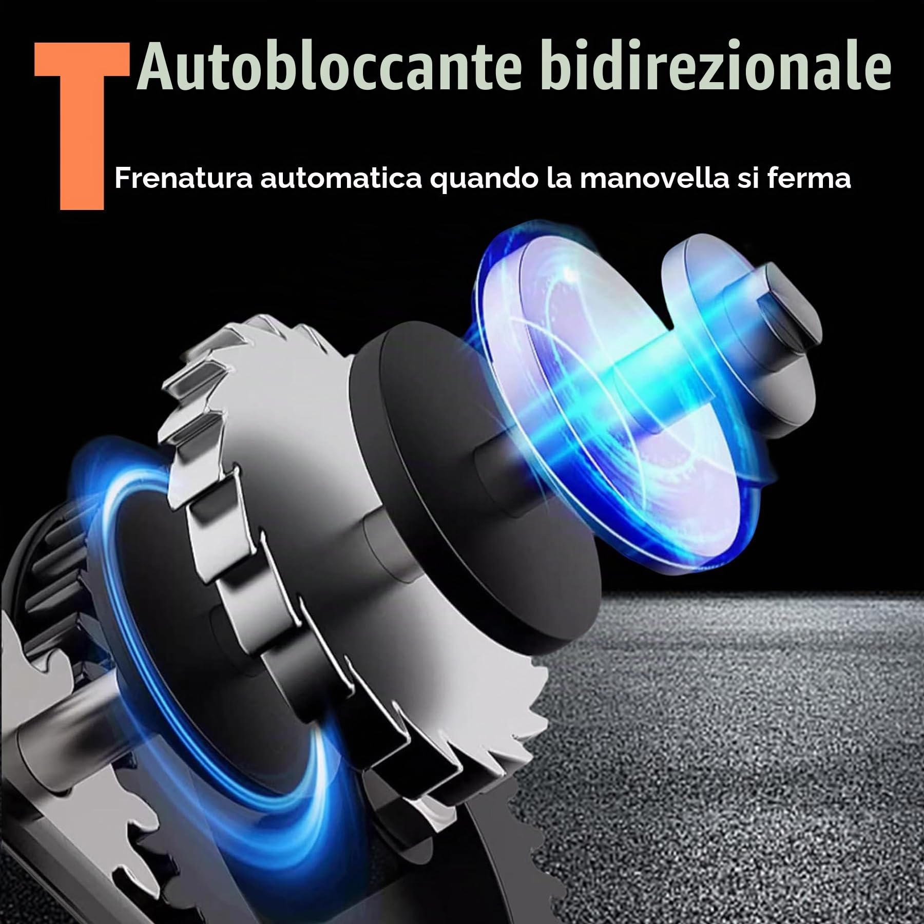 Verricello Manuale Acciaio Inox 1200/2600lbs con Corda 10m(1200lbs) | Verricello Manuale Piccolo con Freno Automatico, Argano Manuale Portatile per Barca e Auto, Scelta Ideale per Trazione
