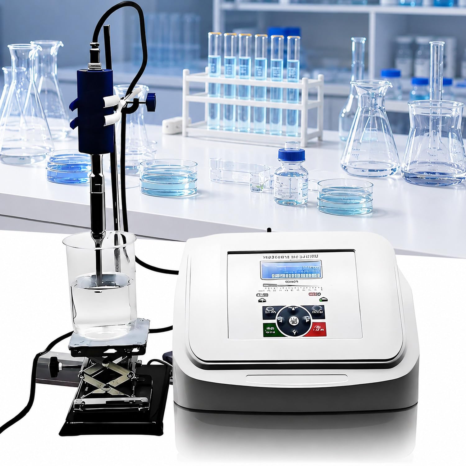 Dispersor de Laboratorio de Alta Velocidad, homogeneizador ultrasónico 8mmprobe