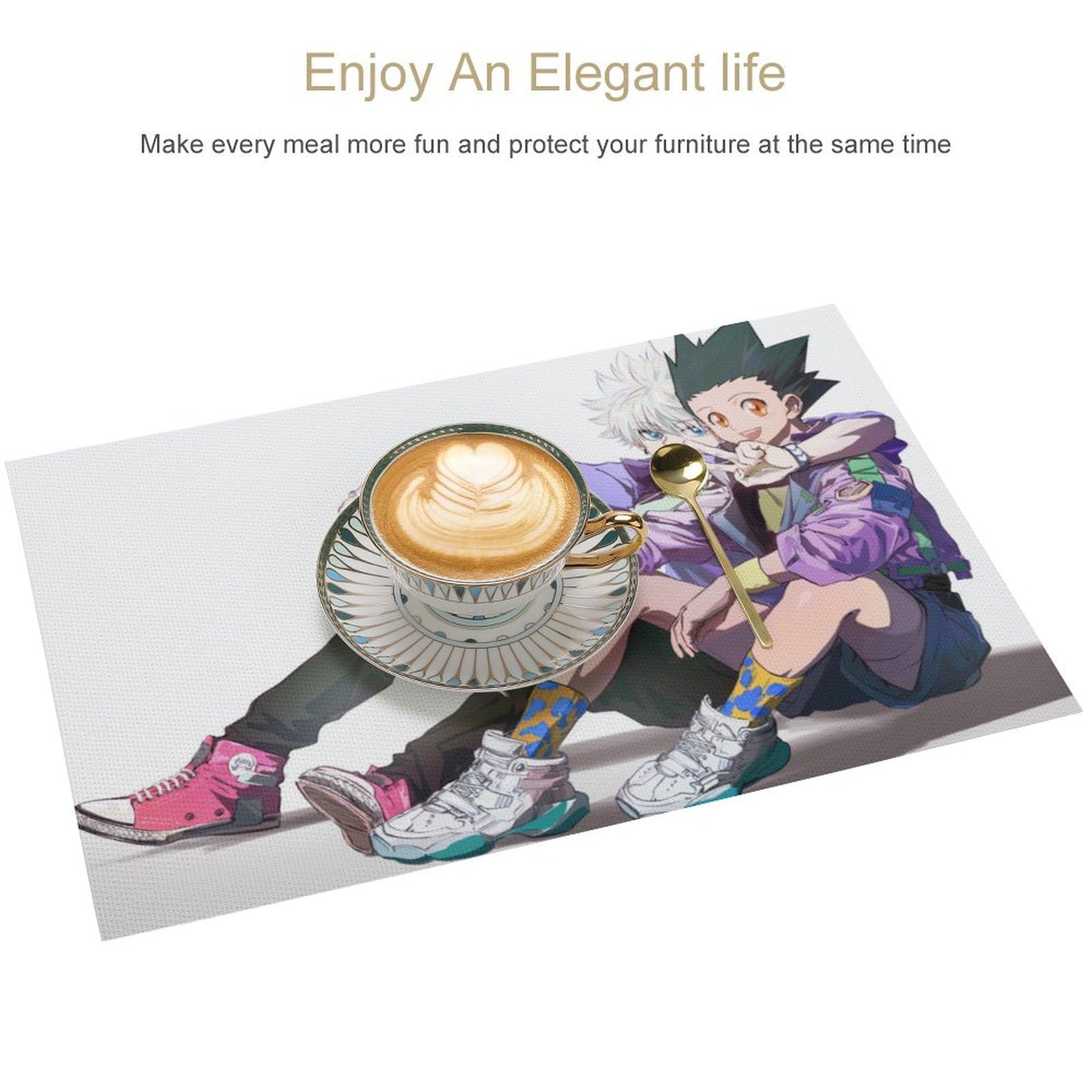 Amazon｜ハンター×ハンター ランチョンマット 洗える テーブルクロス