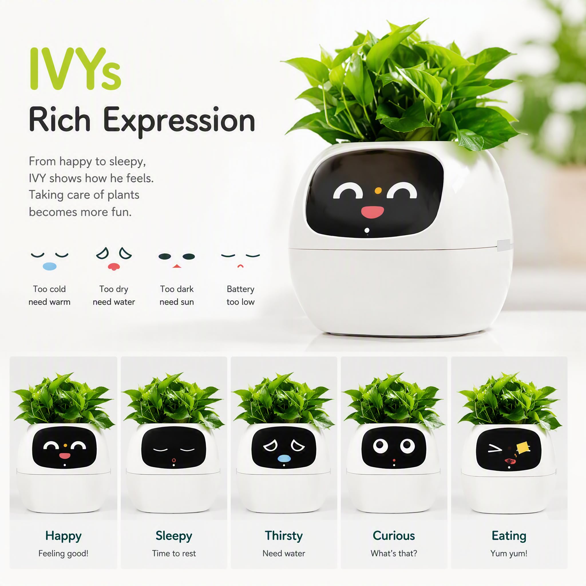 Amazon.co.jp: スマート植木鉢、スマートペットプランター、AI