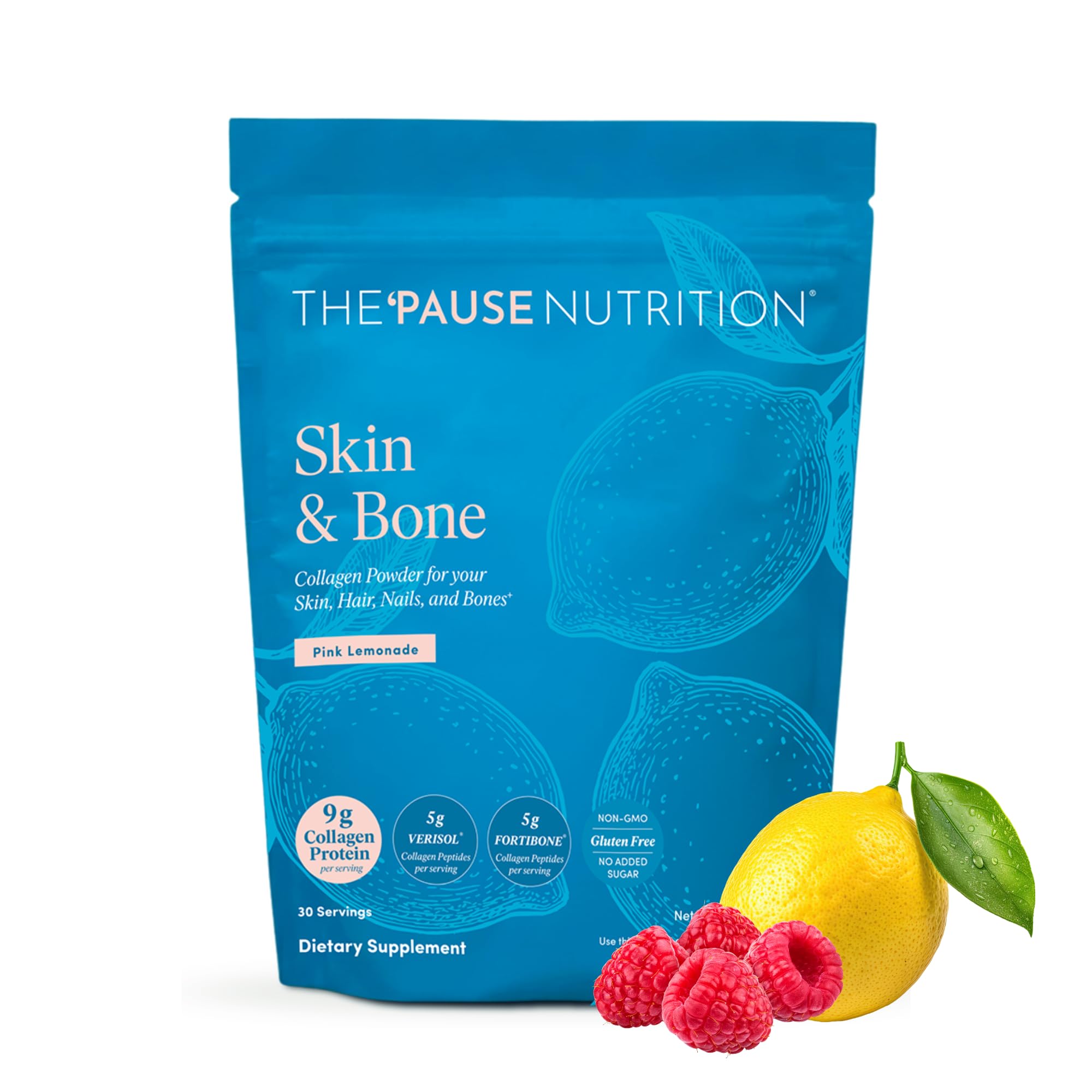 The 'Pause Life Skin & Bone Collagen Peptides + Hyaluronic Acid, 12 OZ — Amazon image 10