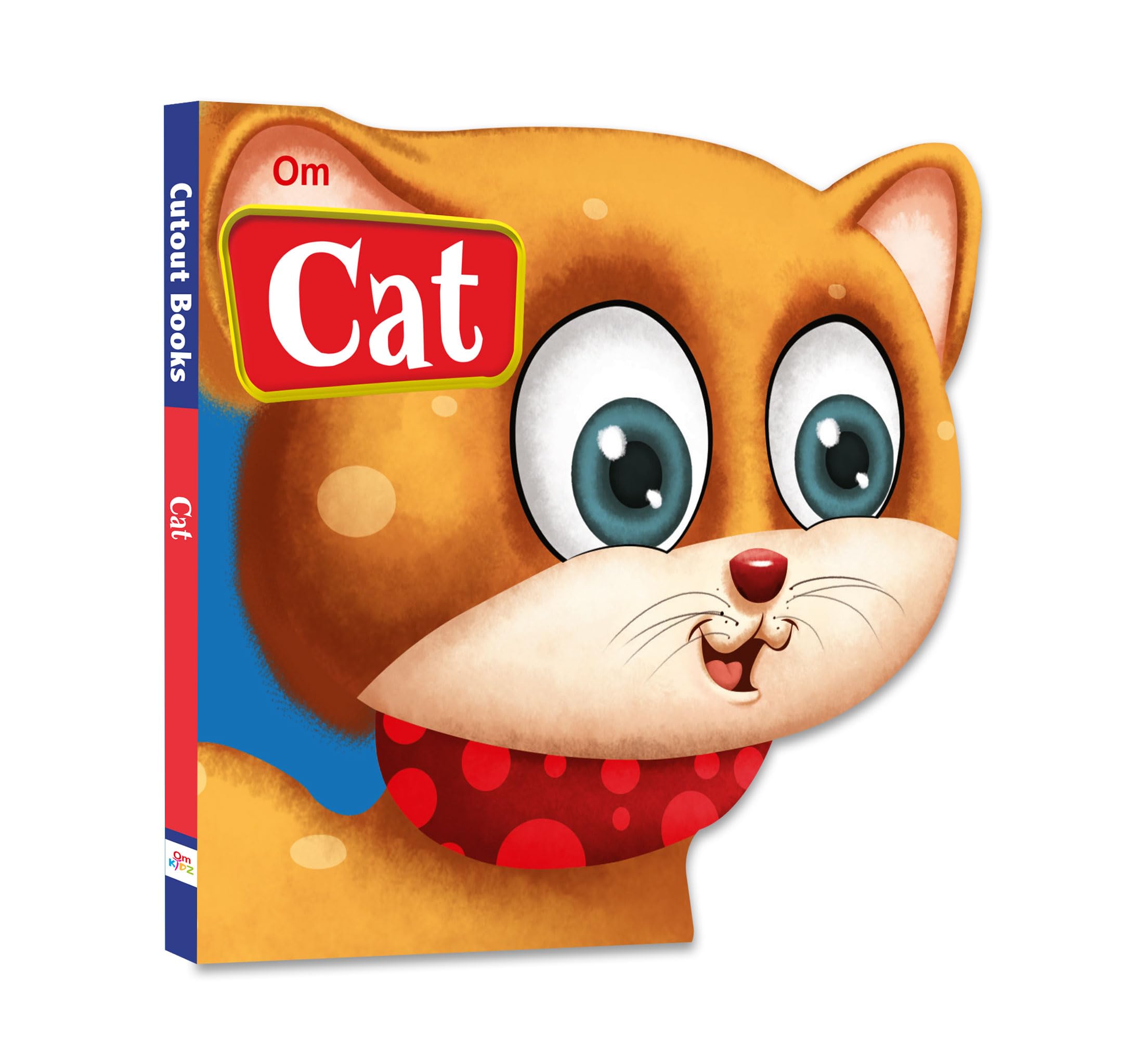 Board Book : Cat ( Animals and Birds ) - Cutout Board Books