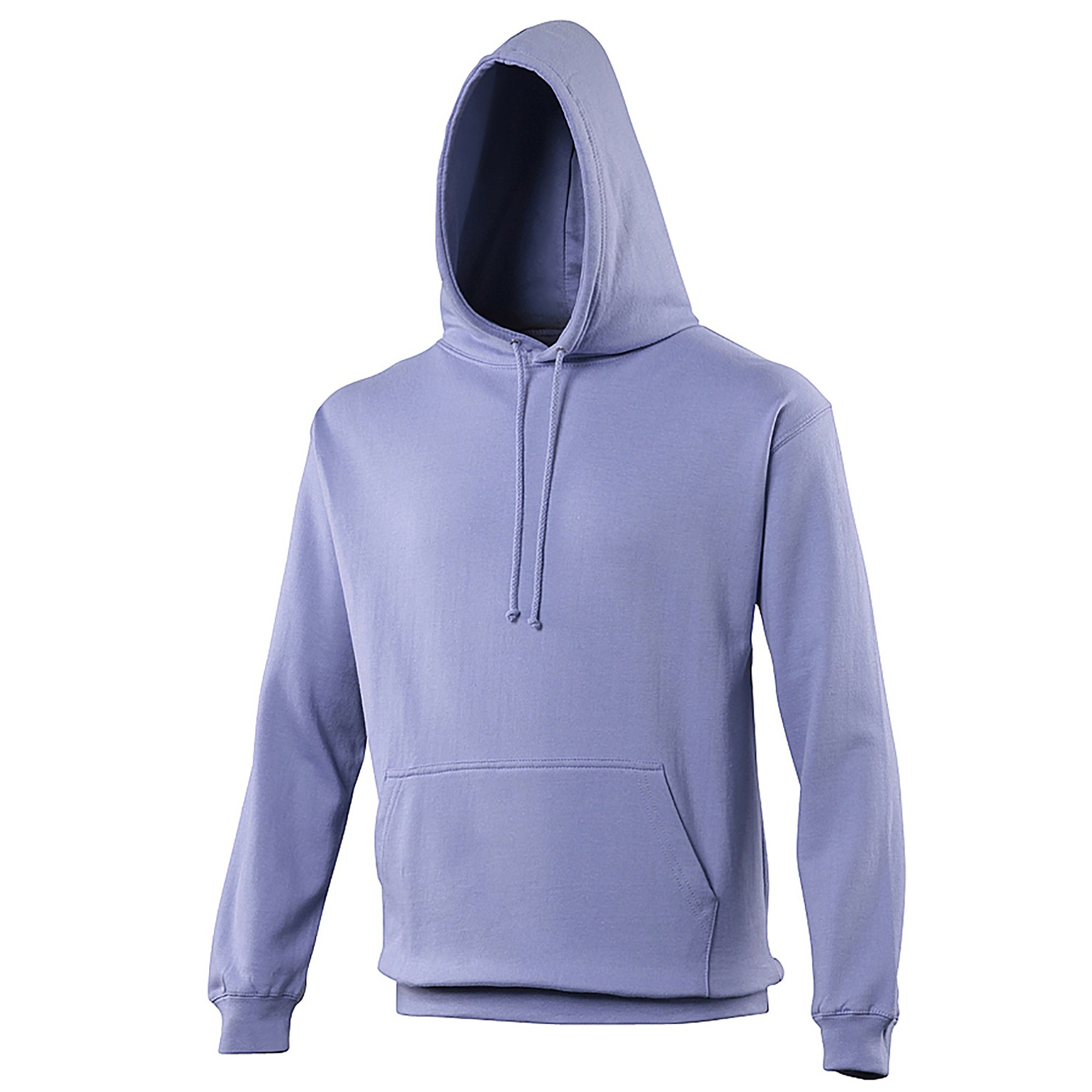 Just Hoods Unisex Violet Hooded Sweatshirt College