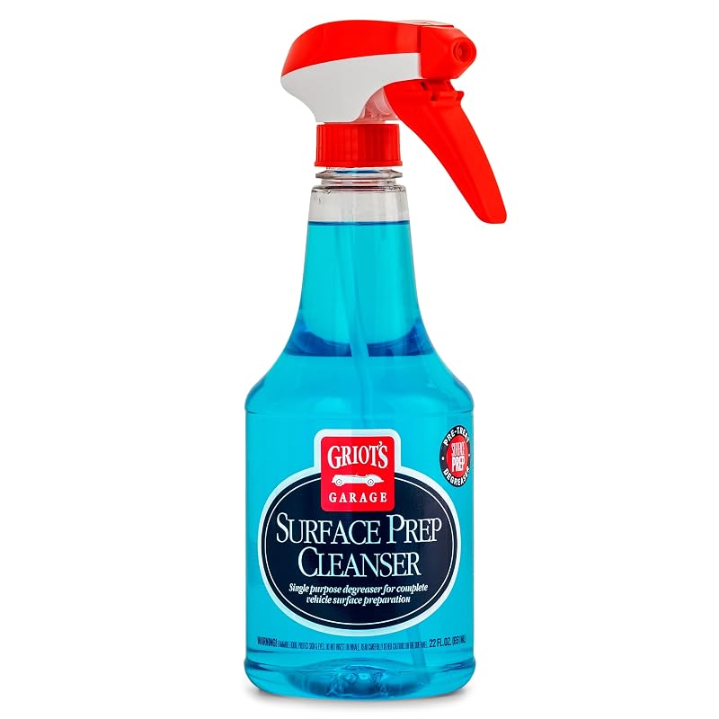 Griot's Garage Surface Prep Cleanser Limpador Preparador de Superfície Automotiva para Detalhamento, Modelo 10989, Frasco de 660 mL