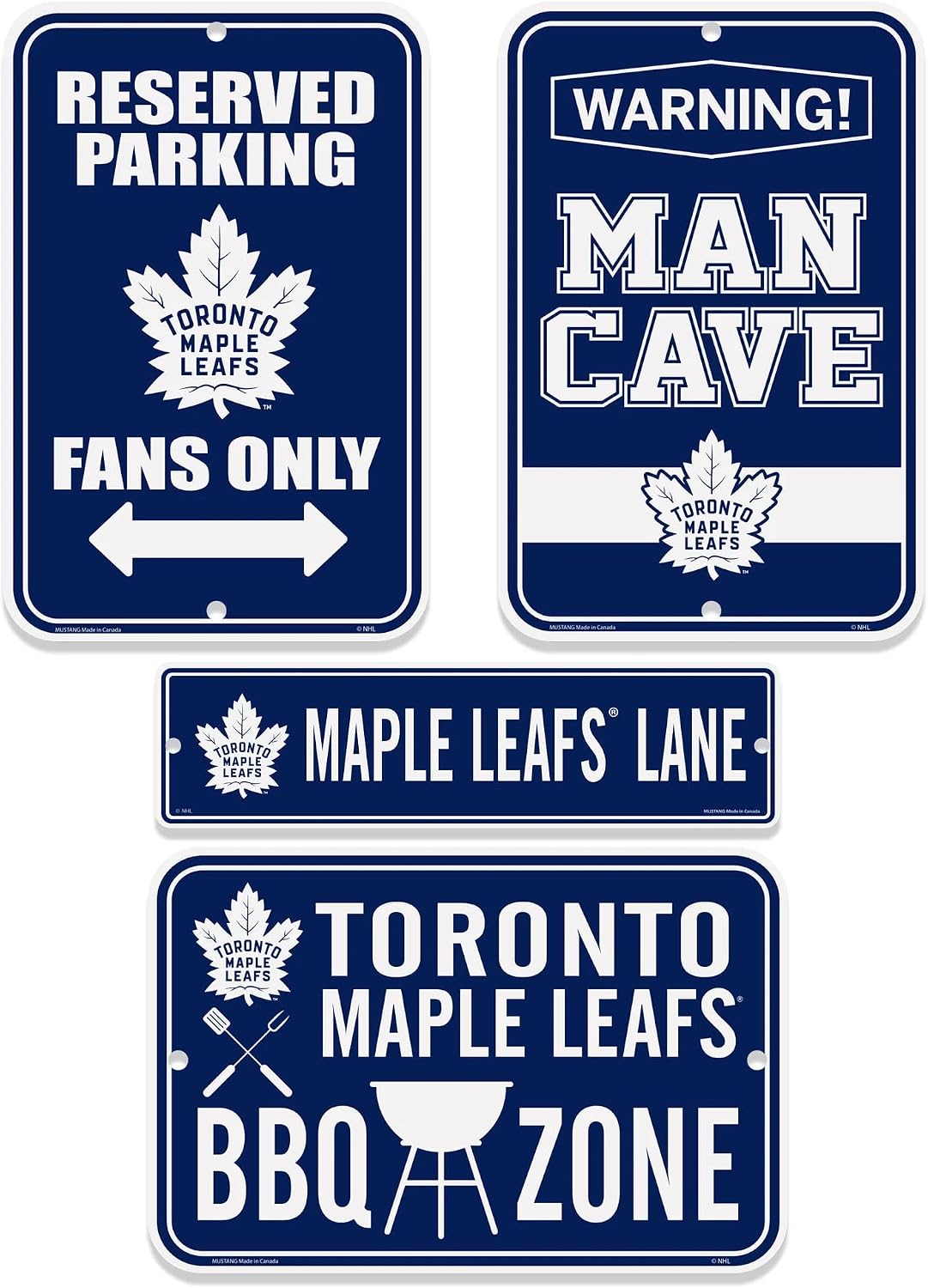 Toronto Maple Leafs Four Pack Fan Sign Set