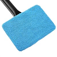 Vista 6 de Herramienta de vidrio para parabrisas, escobilla de microfibra y escobilla de microfibra para interior y exterior, limpiaparabrisas de vidrio