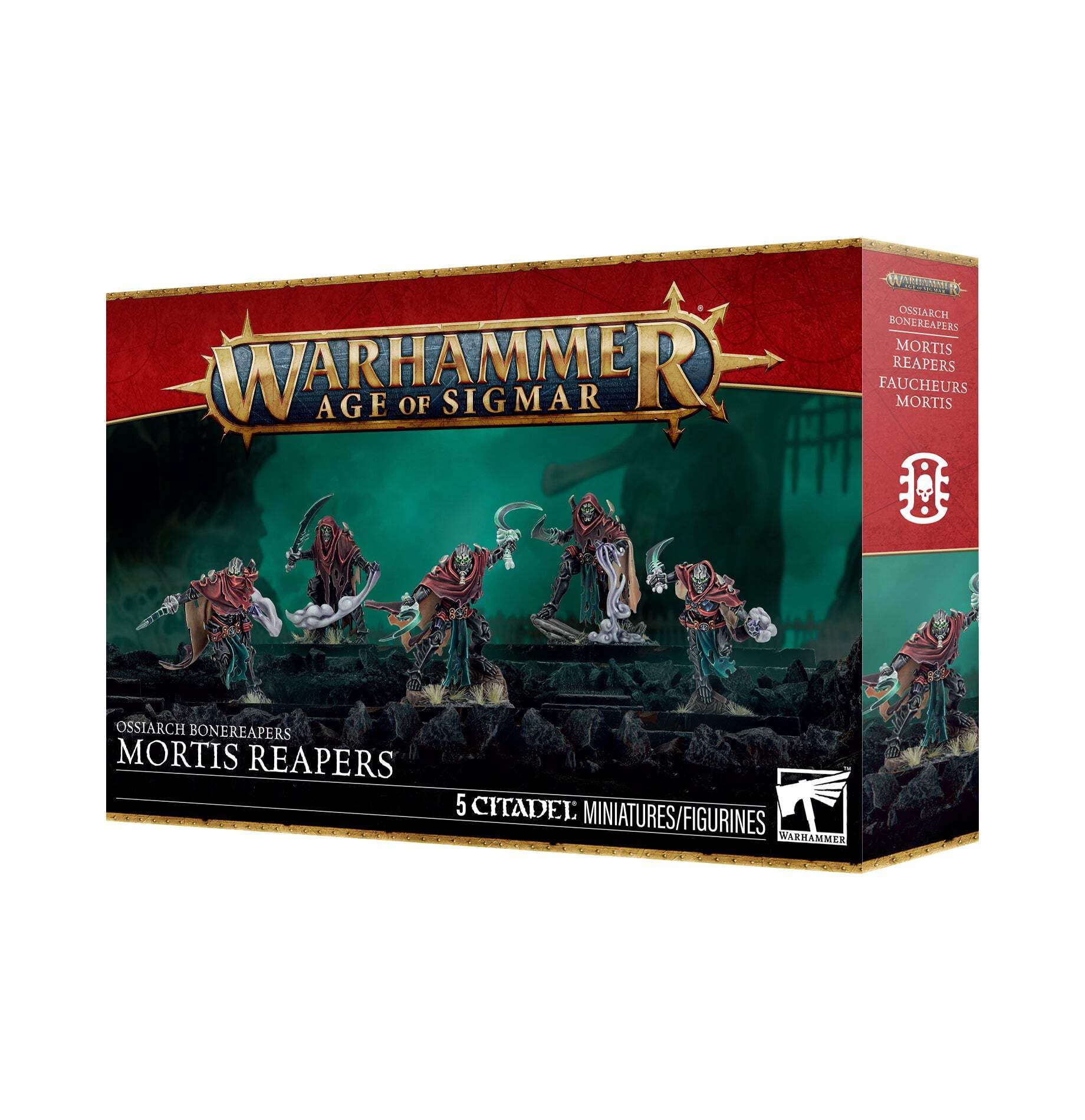Games Workshop - Age of Sigmar - Warhammer - Ossiarch Bonereapers: Mortis Reapers