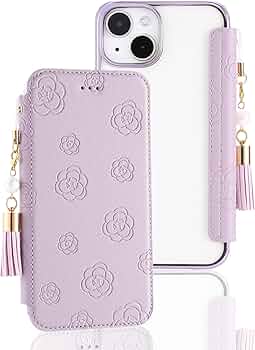 iPhone 14Pro ケース 手帳型 透かし彫り 鏡付 PUレザー Qi 楽天市場】【ガラスフィルム付き】 本革ケース iphone15 ケース