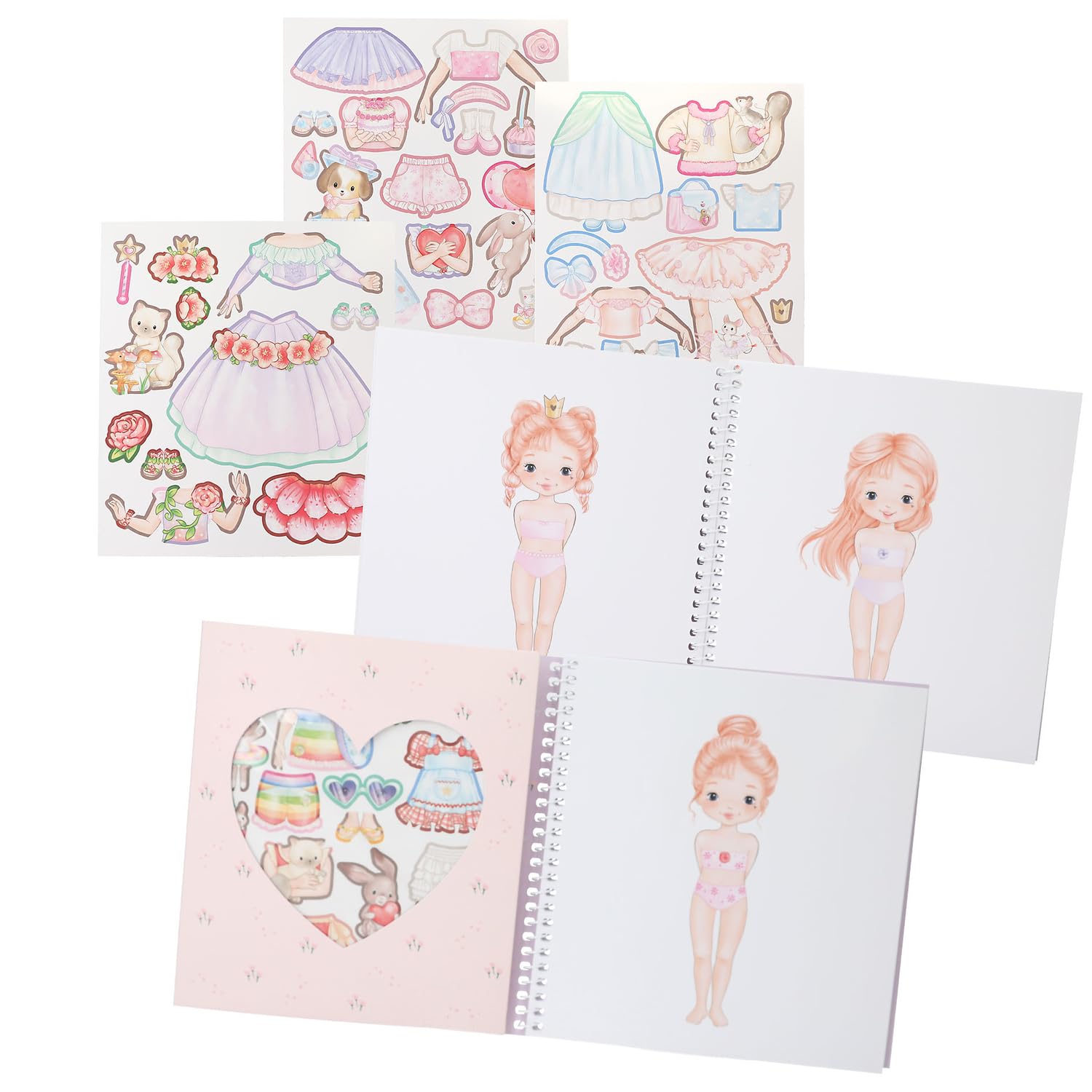 princess mimi dress me up sticker book Princess Mimi Sticker Book Dress Me Up  Zebra Blush