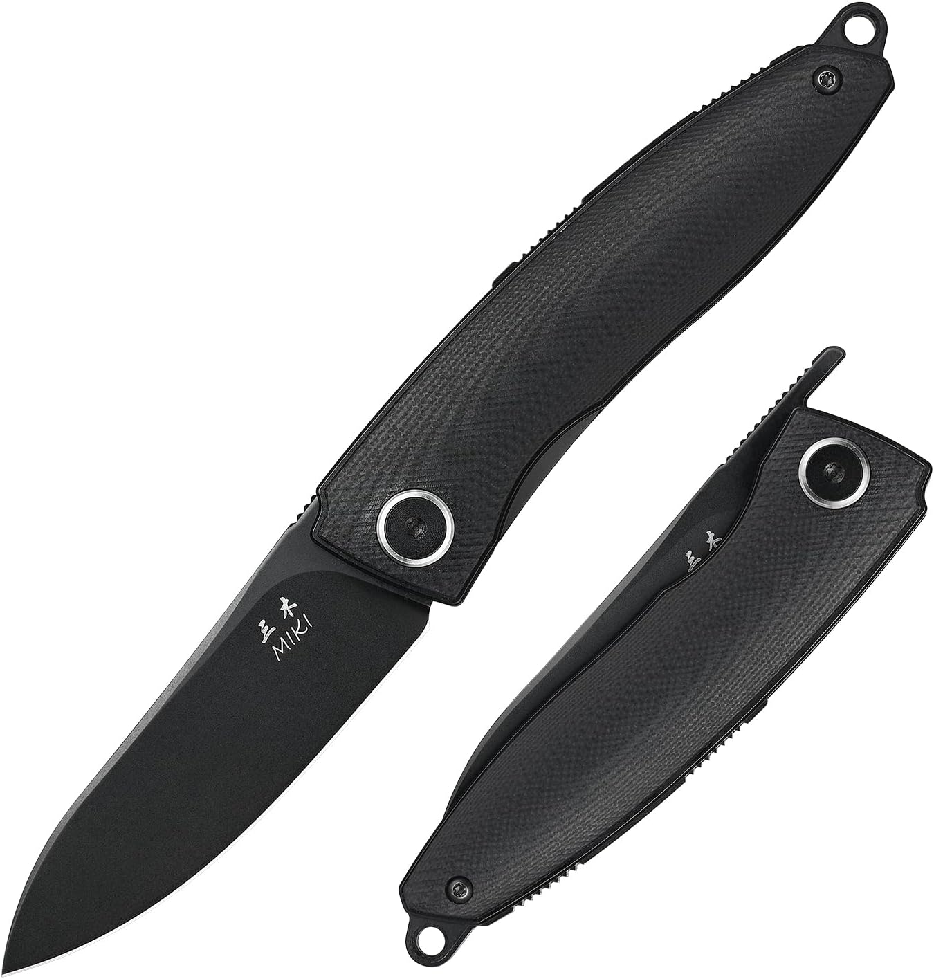 Miki Pocket Folding Japanese Knife for EDC, 2.72" Blade