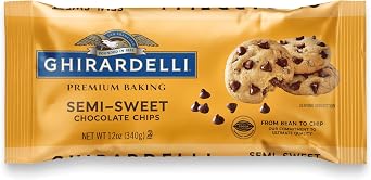 Premium Baking Chips, Semi-Sweet Chocolate, 12 oz 340 g - Ghirardelli