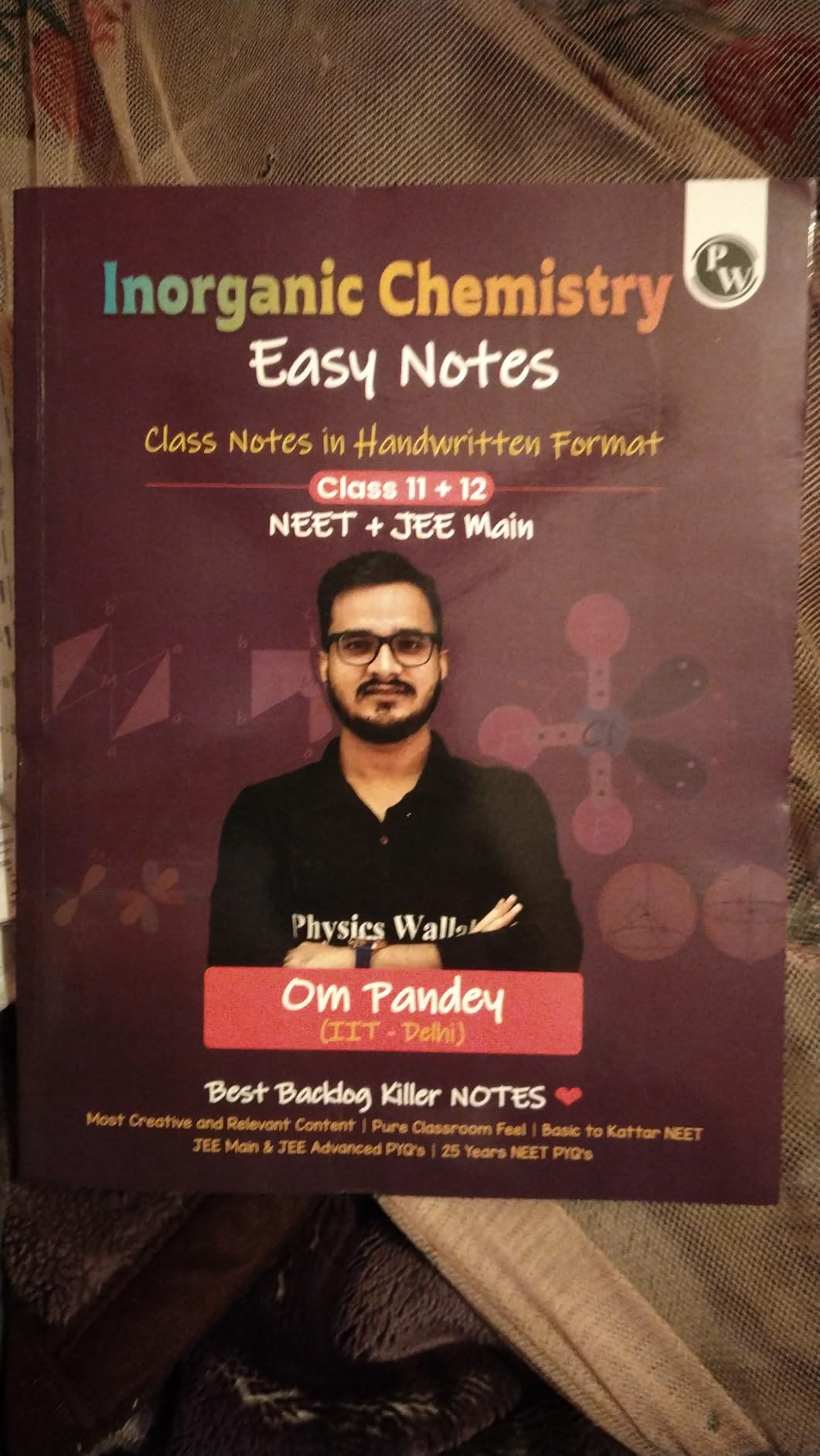 PW NEET Easy Handwritten Notes Inorganic Chemistry
