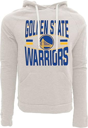 Miniatura 2 de Blue 84 Sudadera con capucha de triple mezcla con licencia oficial de la NBA Basketball Stars Oatmeal