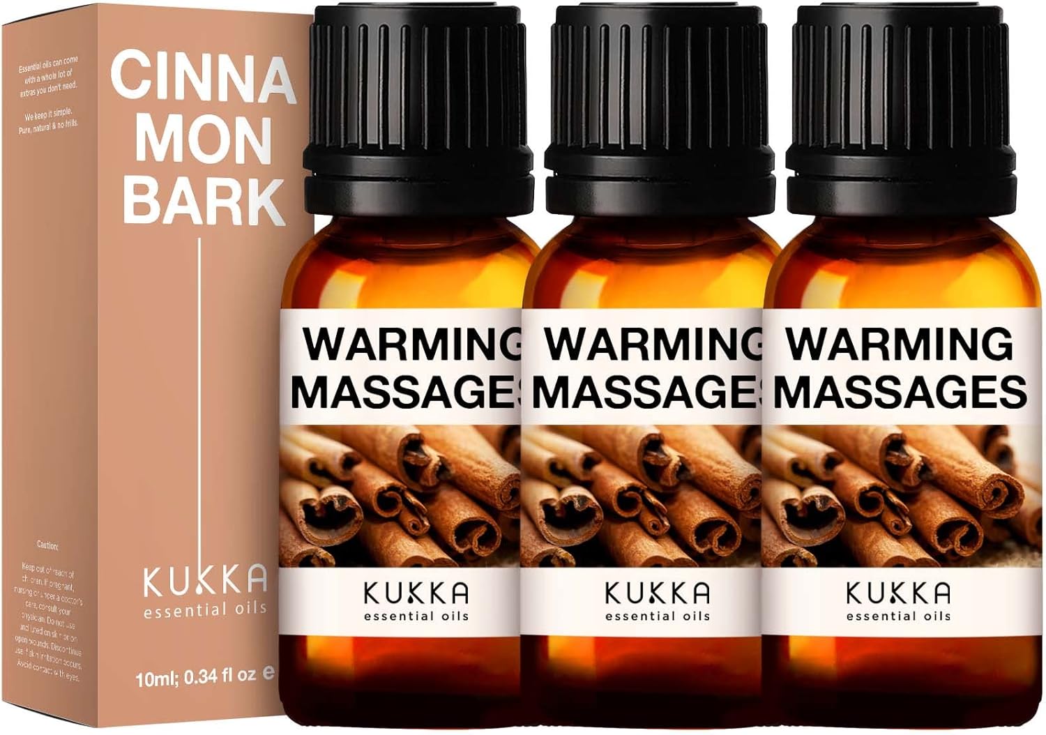 Kukka Cinnamon Bark Essential Oil for Diffuser Natural
