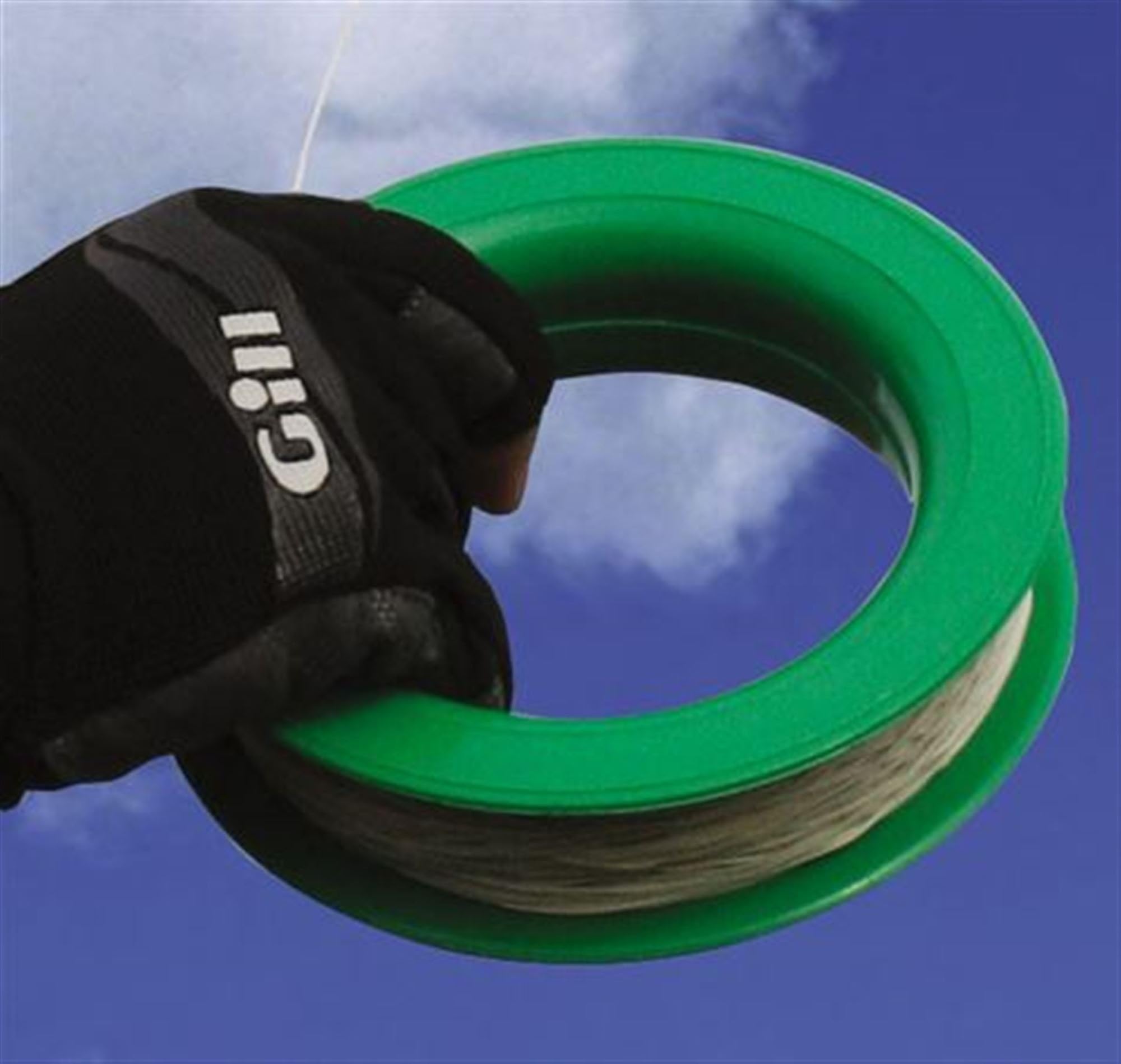 7" Fast Winding Plastic Hoop Spool with 110-lb Braided Dacron Line