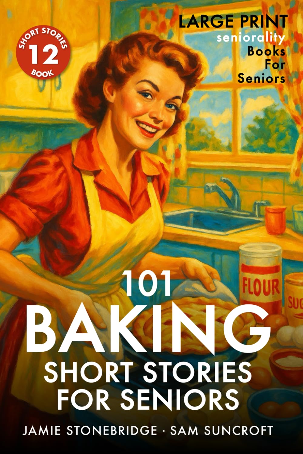 101 Baking Short Stories for Seniors: Large Print easy to read book for Seniors with Dementia, Alzheimer’s or memory issues