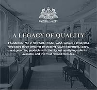 Vista 5 de Caswell-Massey Heritage Woodgrain - Crema de afeitar de sándalo, crema de afeitar natural para hombre para afeitado suave de la barba, calmante