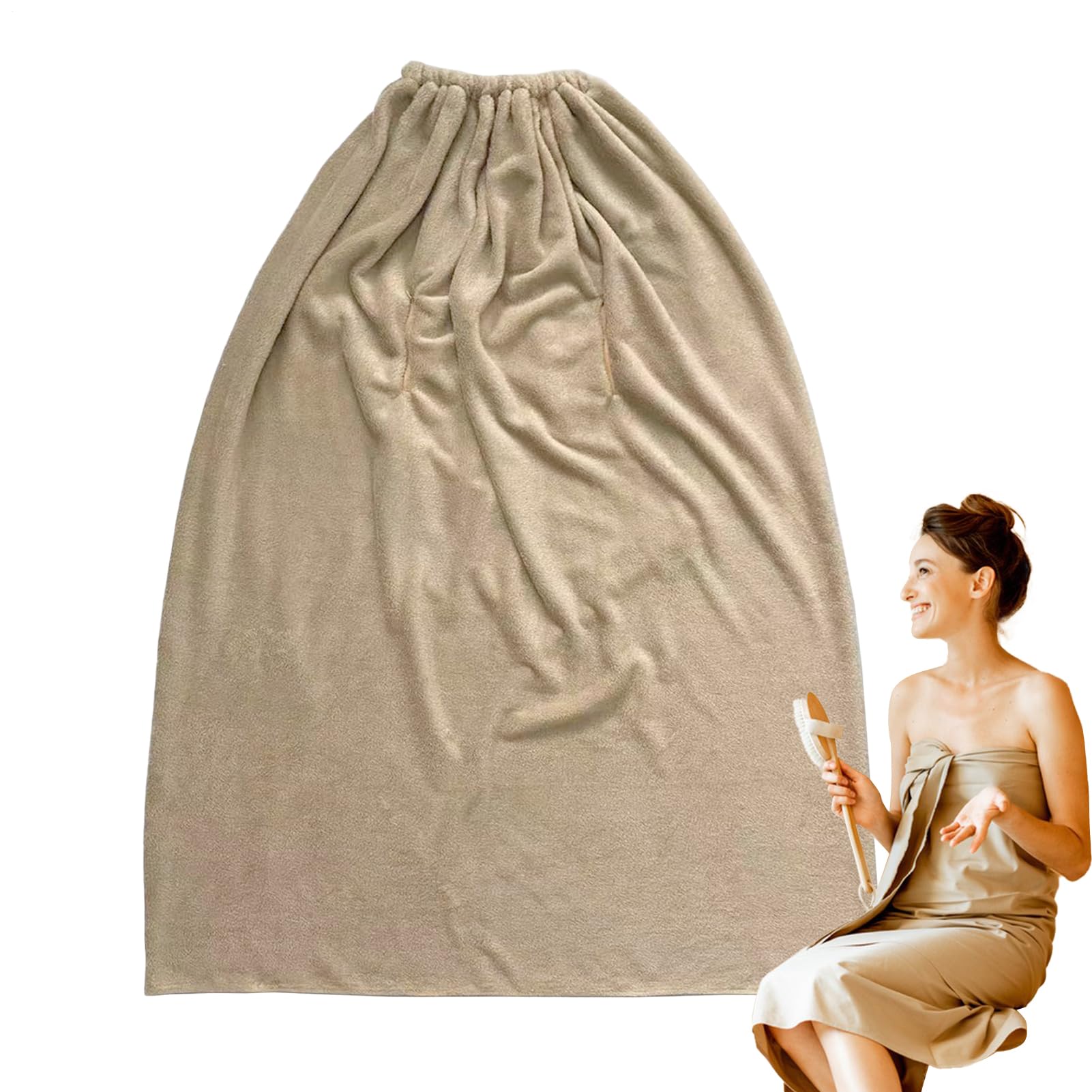 Jingling - Vestido de spa | Manta de vapor completa para el cuerpo, capa de vapor suave para spa ducha sauna relajación diaria y cuidado