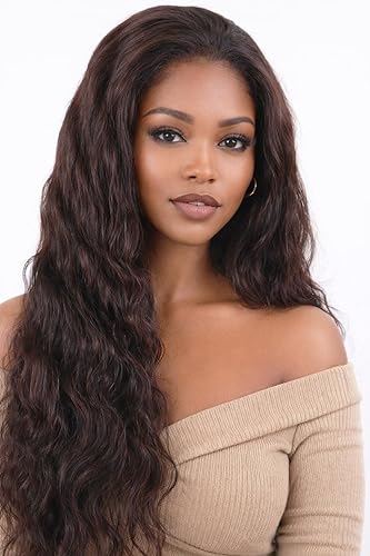 Miniatura 11 de Pelucas de cabello humano ondulado con encaje frontal HD de 13 x 4 pulgadas, densidad del 180%, peluca de cabello humano rizado profundo, peluca