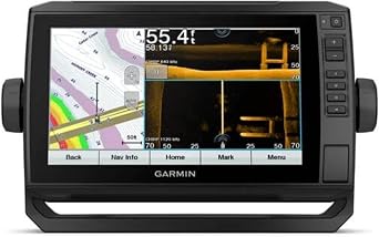 Garmin ECHOMAP UHD 93sv with GT56UHD-TM Transducer, 9"" Keyed-Assist Touchscreen Chartplotter with U.S. LakeVu g3 and Added High-Def Scanning Sonar 010-02523-01