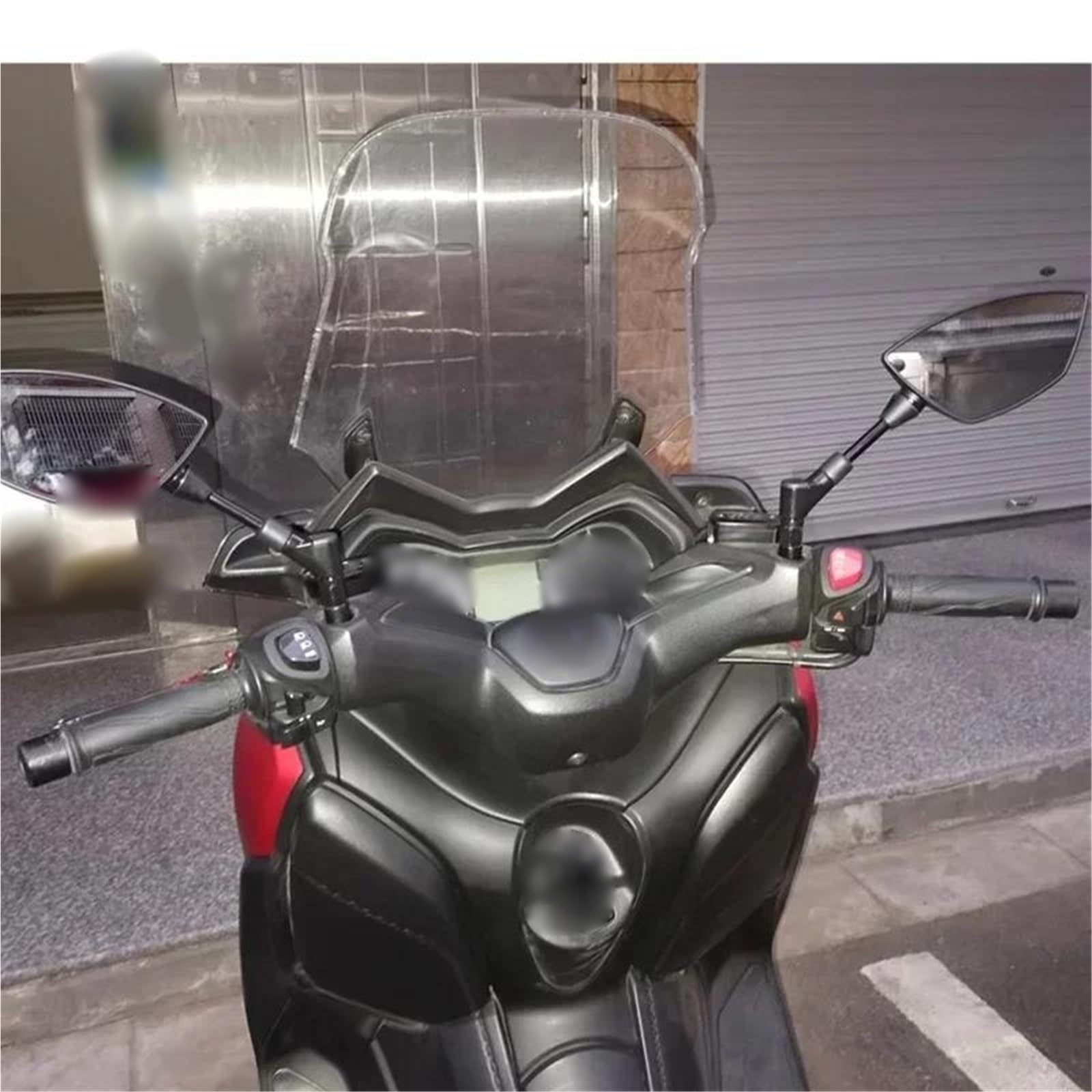 Espejo retrovisor moto X-ADV 750 con visión antirreflejo azul A3 6