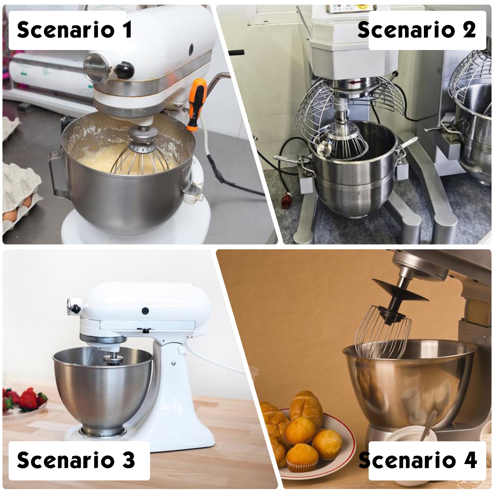 Genérico Spatbescherming voor mixer, reserve-siliconen, spatbescherming