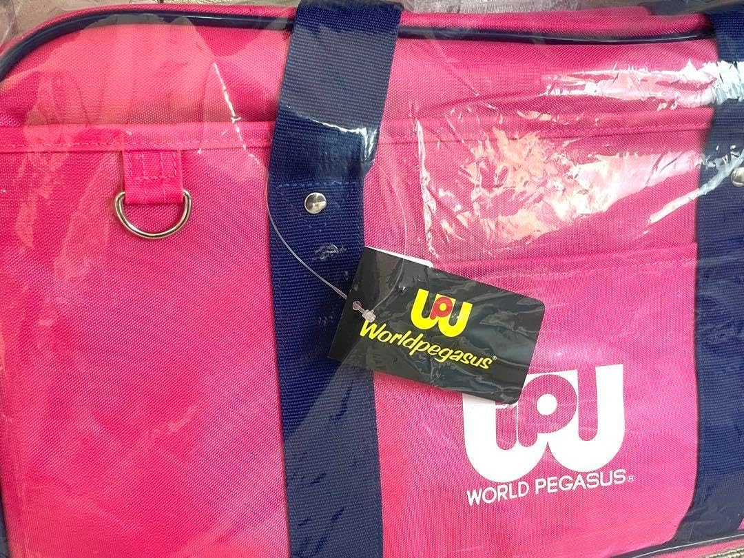 ワールドペガサス スクールバッグ ピンク ワッペ 新型