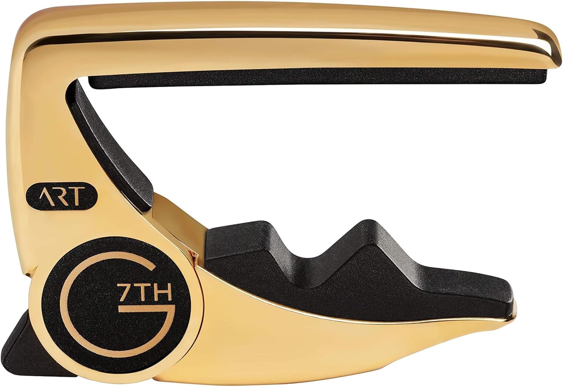 G7th Performance 3 6 String Gold Plate Guitar Capo - Groundbreaking Tension Control & Adaptive Radius Technology - The Perfect Capo for Acoustic Guitar and Electric Guitar, UK Designed Excellence