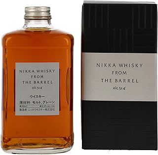 Nikka I From the Barrel Blended Whisky I inklusive Geschenkverpackung I Kraftvoll würzige Eiche und fruchtige Karamellnoten I 51.4% Vol. I 500 ml