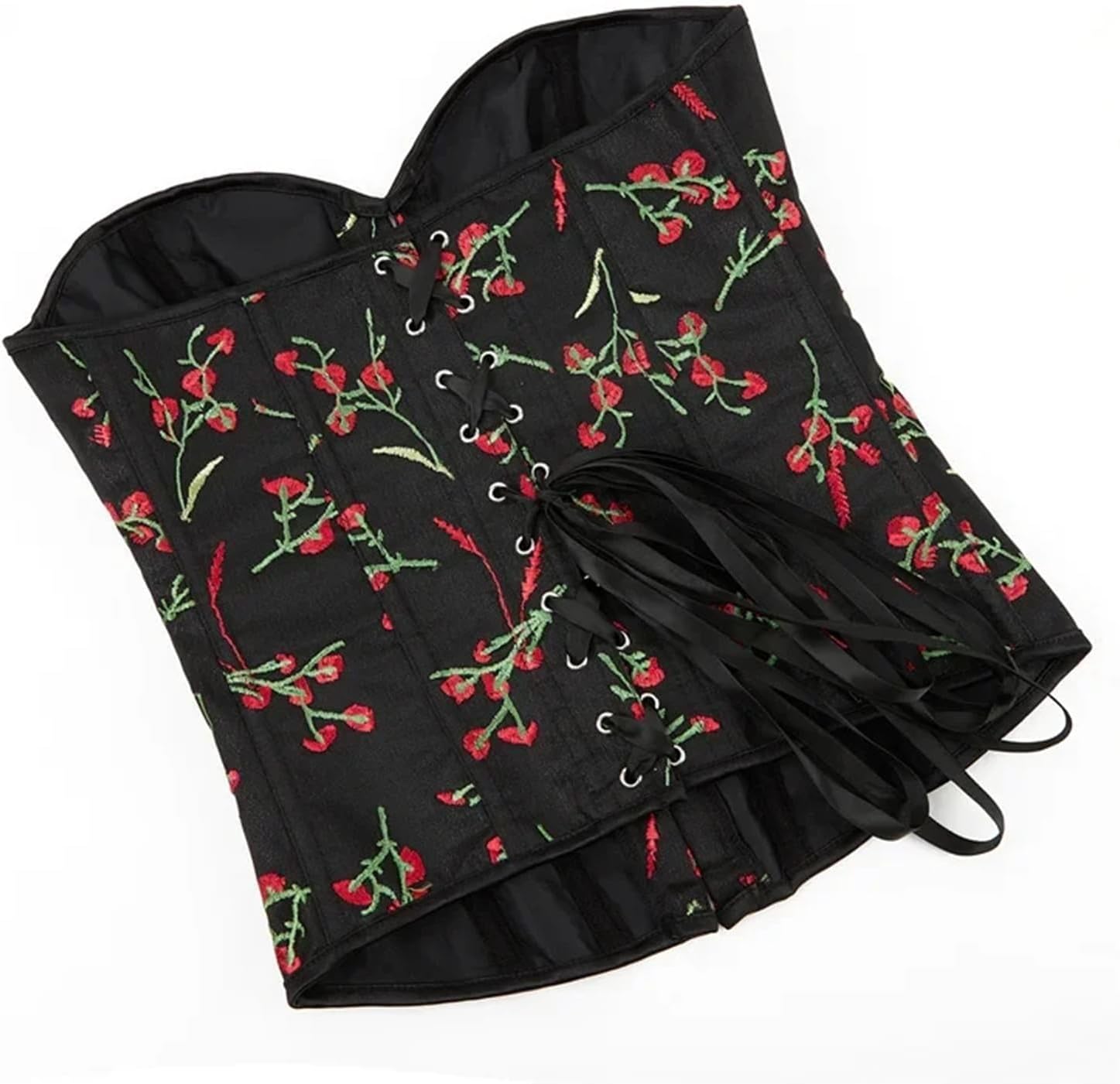 Fashionable women's printed tight corset