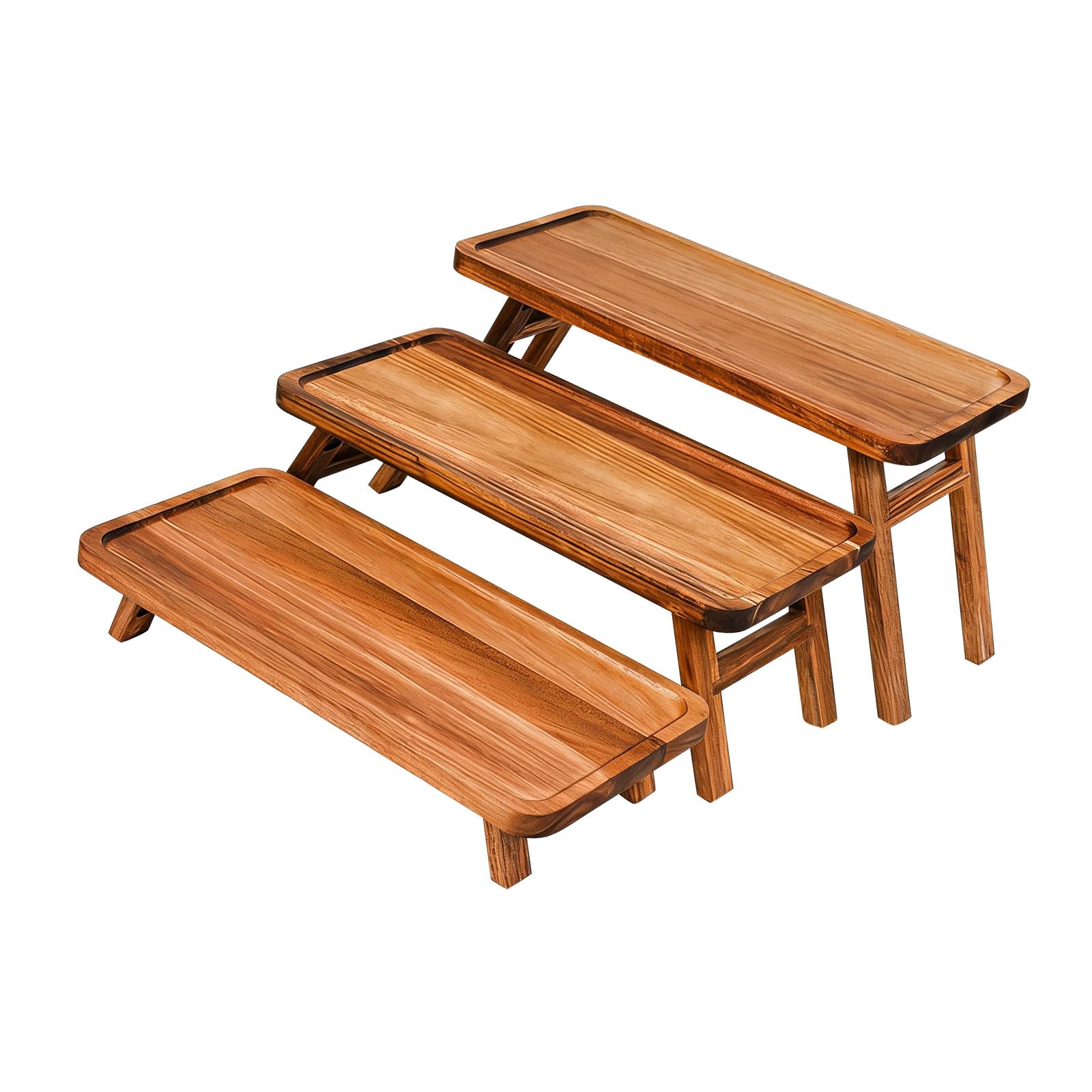 APGLSXY Of 1 Easy Neat Wooden Queens Cake Holder Dealt Face Waterproof and Marks Immune for Bother Complimentary Maintenance Easy Neat