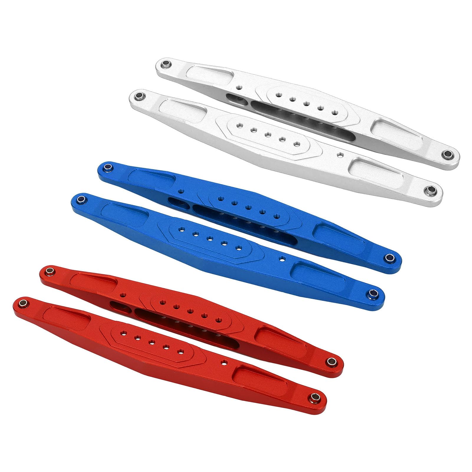 Aluminum Alloy Trailing Arms, Enhanced Stability & Control for 1/10 RC Cars, Direct Fit for Losi Baja Rey Hammer Rey Models, with No Hassle