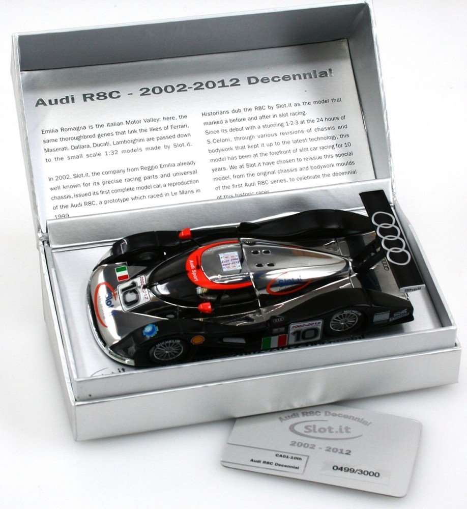 slot.it Audi R18 TDI 新品未使用品 Slot It 1/32 ｽﾛｯﾄｶｰ CA24b◇AUDI R18 TDI #1/Bernhard, Dumas