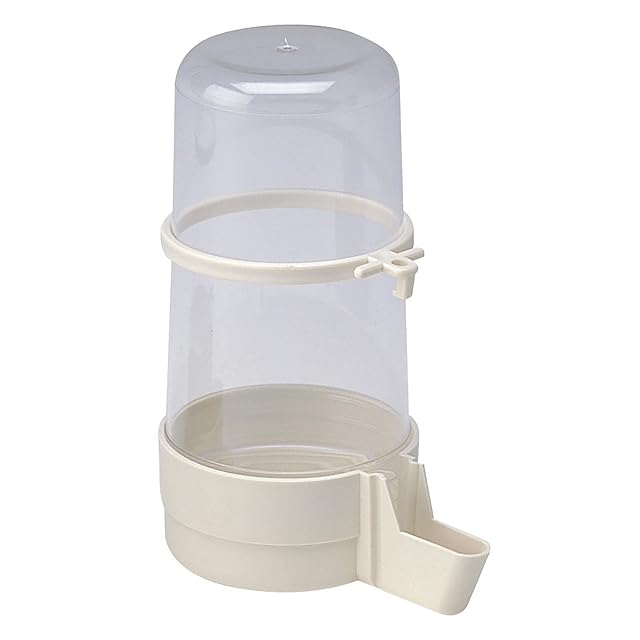 FERPLAST Bebedero DE PLASTICO para PAJAROS 400ML 7X11X15CM