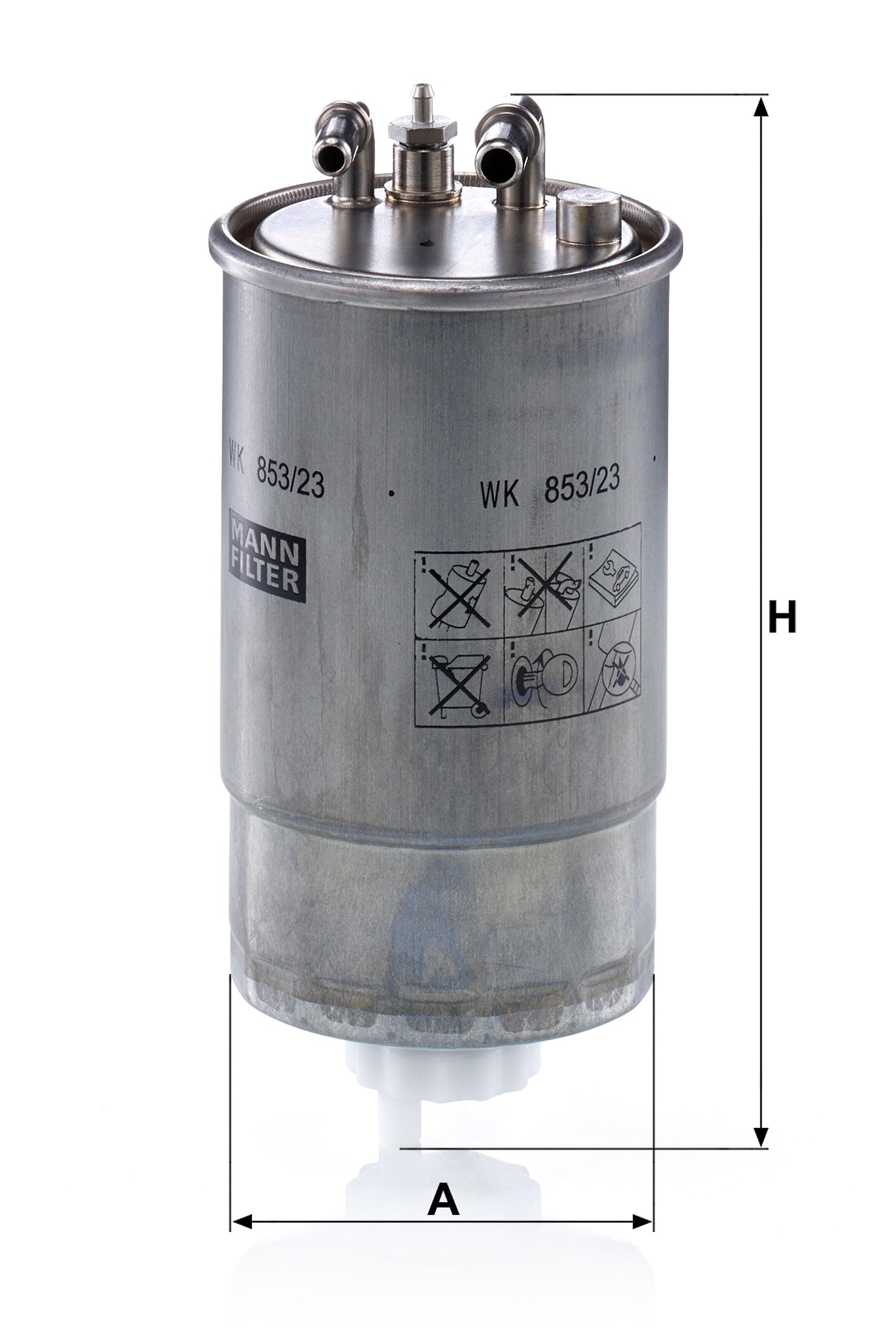 MANN-FILTER, WK 853/23 Filtre à carburant
