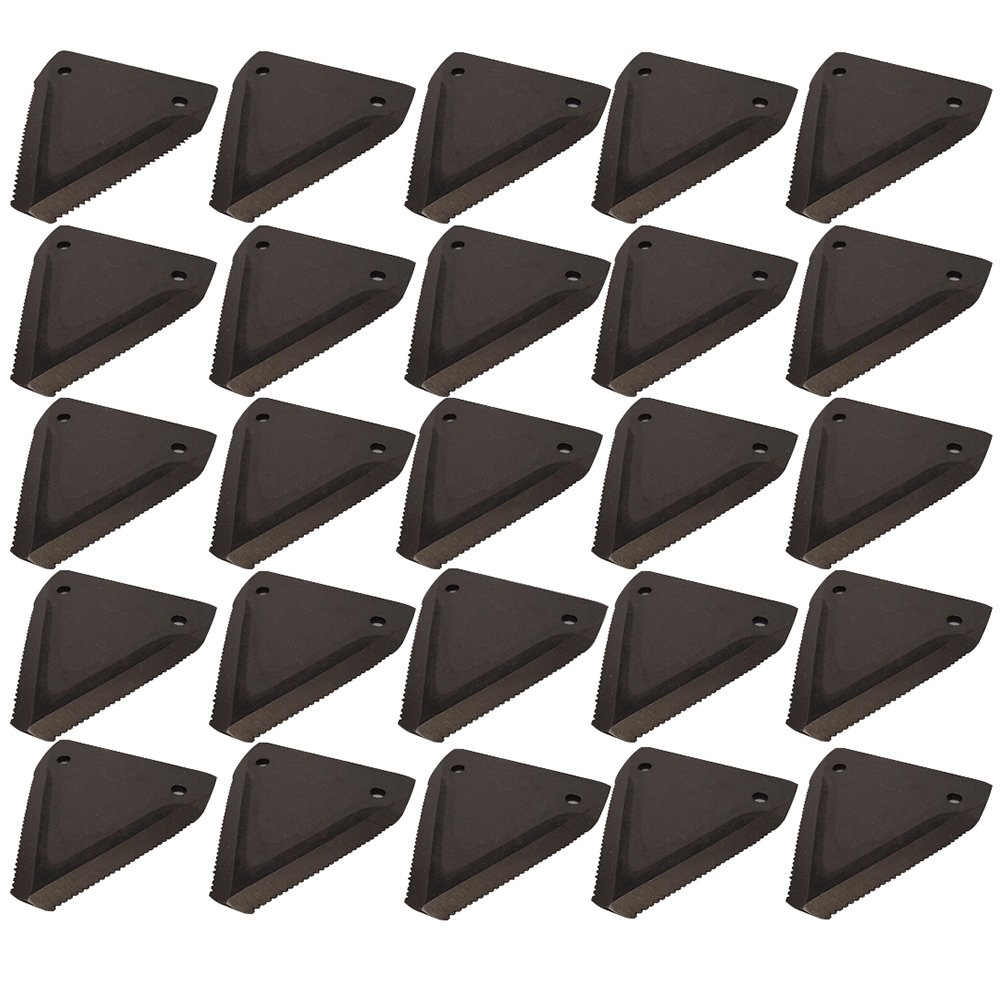 RAParts Sickle Mower Sections (25) for New Idea Fits Case-IH Fits Massey Ferguson Fits New Holland Mowers