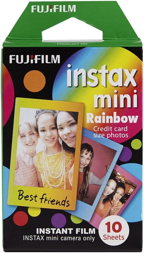 Fujifilm Instax Mini Instant Rainbow Film 10 Kuwait Ubuy