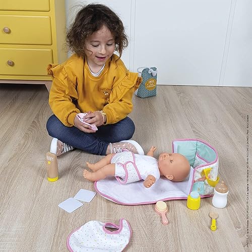 Miniatura 9 de Janod Juego de cambio de guardería  Juego de 10 piezas para muñecas de 14 a 16 pulgadas  A partir de 2 años  J06501