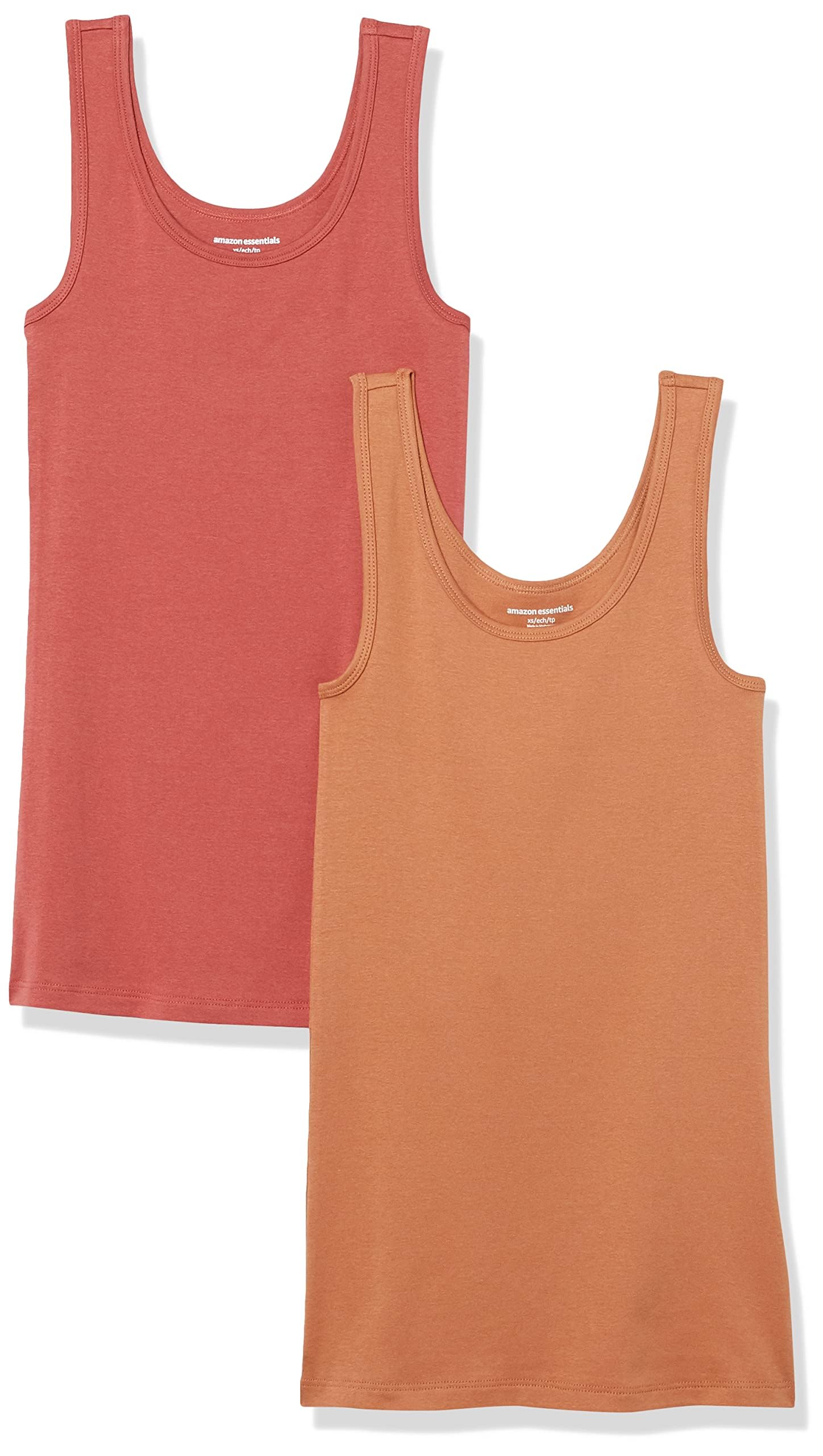 Amazon Essentials Women's Slim-Fit Vest, Pack of 2 — view 28